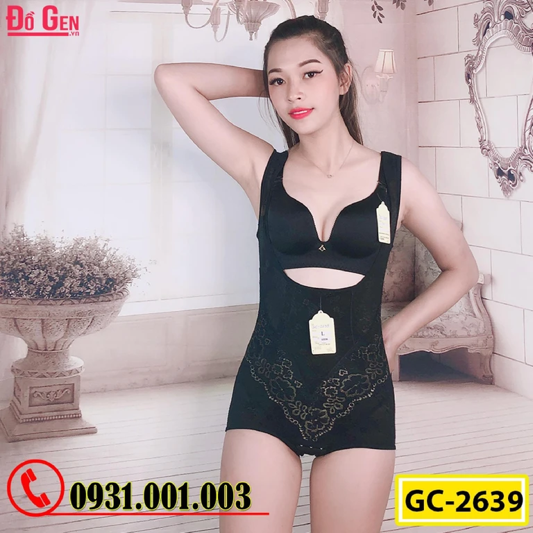 Bộ Đồ Lót Gen Định Hình - Gen Nịt Bụng Thu Gọn Vòng Eo (Cod: GC-2639)