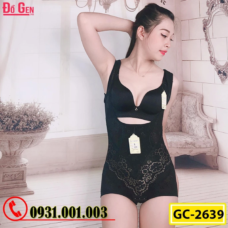 Bộ Đồ Lót Gen Định Hình - Gen Nịt Bụng Thu Gọn Vòng Eo (Cod: GC-2639)