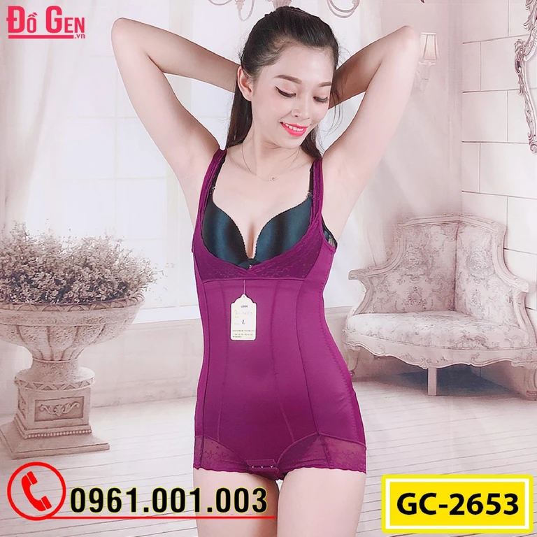 Bộ Đồ Lót Gen Định Hình - Gen Nịt Bụng Thu Gọn Vòng Eo (Cod: GC-2653)