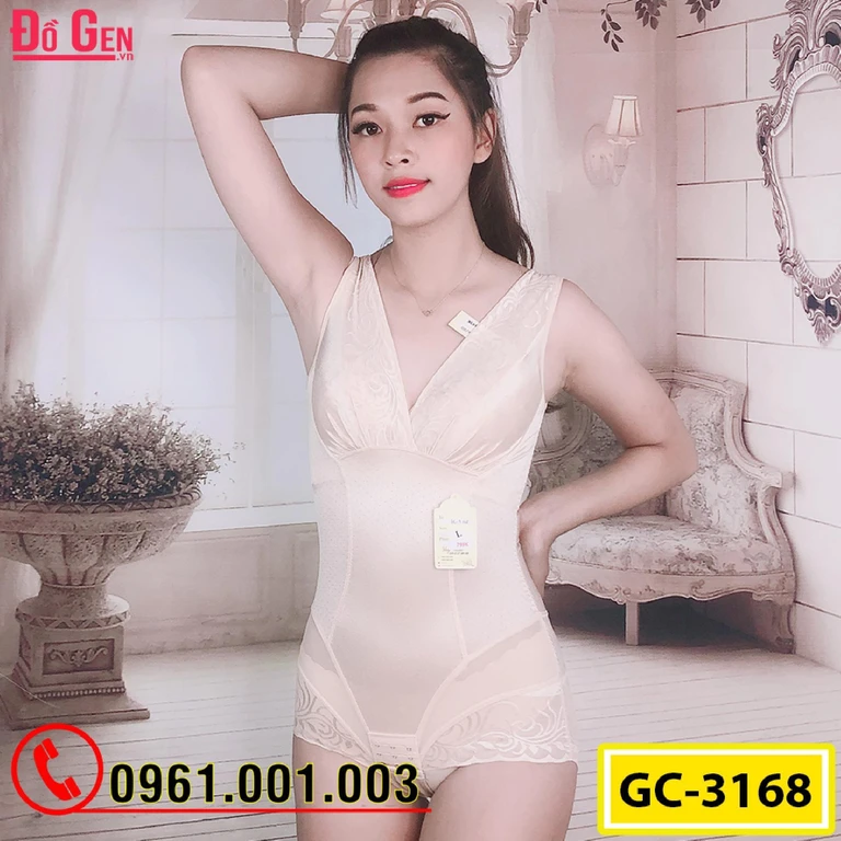 Bộ Đồ Lót Gen Định Hình - Gen Nịt Bụng Giúp Thon Gọn Eo (Cod: GC-3168)