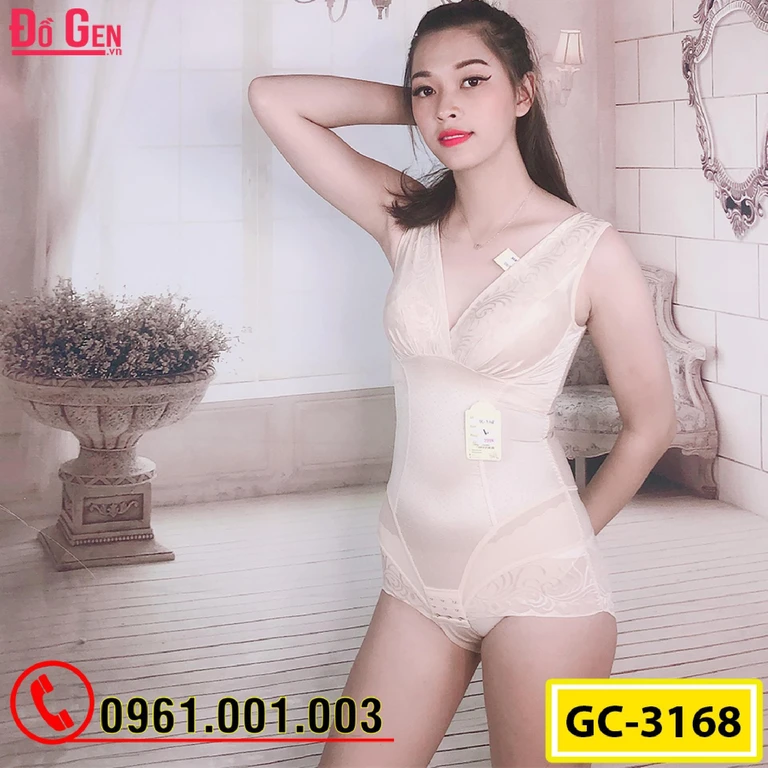 Bộ Đồ Lót Gen Định Hình - Gen Nịt Bụng Giúp Thon Gọn Eo (Cod: GC-3168)