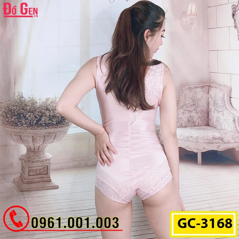 Bộ Đồ Lót Gen Định Hình - Gen Nịt Bụng Thu Gọn Vòng Eo (Cod: GC-3168)