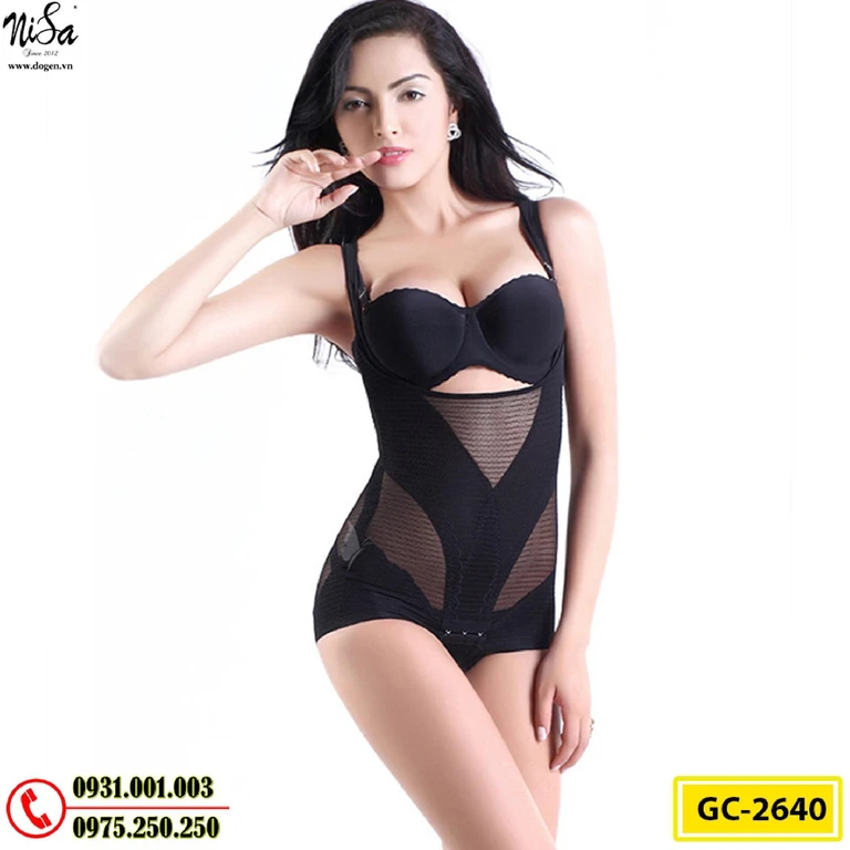 Bộ Đồ Lót Định Hình - Đồ Gen Liền Thân Cao Cấp Hỗ Trợ Giảm Cân (Cod: GC-2640)