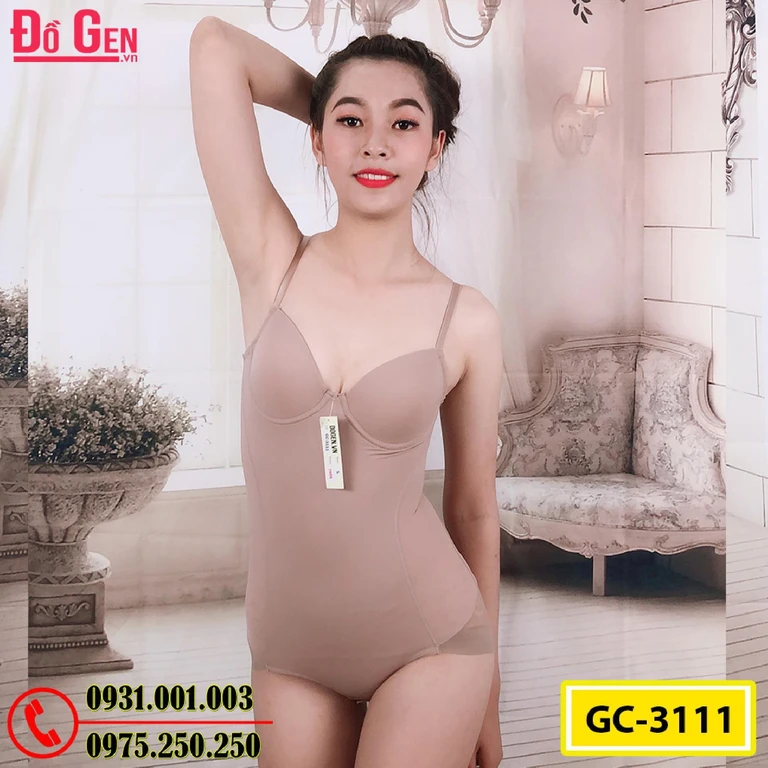 Bộ Đồ Lót Gen Định Hình - Gen Nịt Bụng Dành Cho Người Thừa Cân (Cod: GC-3111)