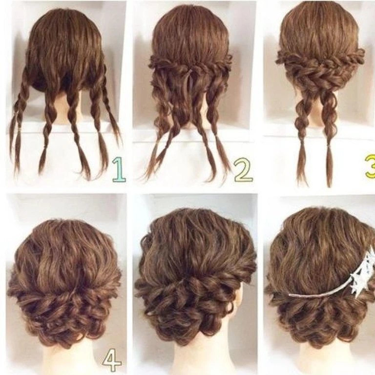 Cách làm các kiểu tóc tết dễ thương đơn giản tại nhà