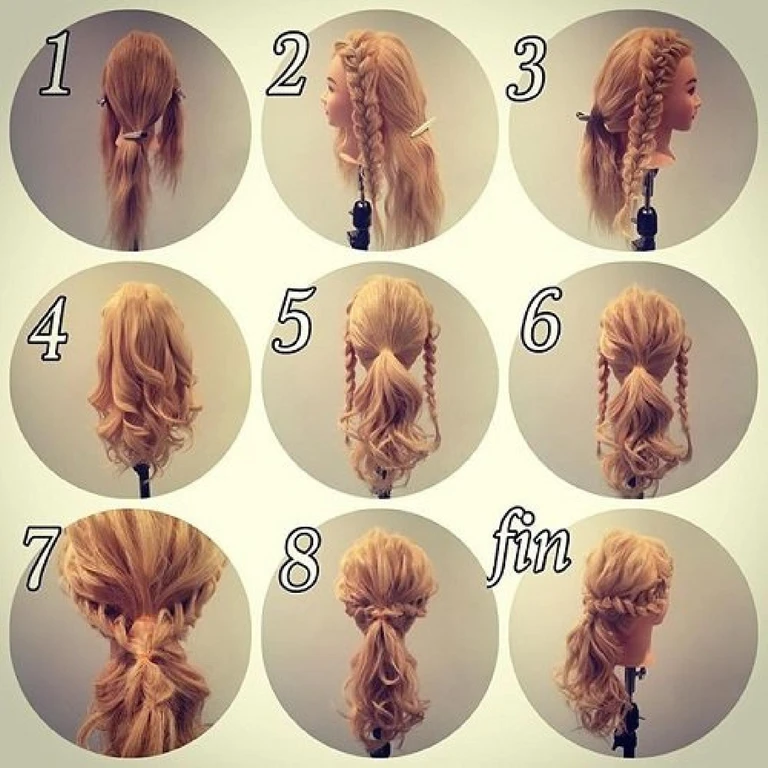 Cách làm các kiểu tóc tết dễ thương đơn giản tại nhà