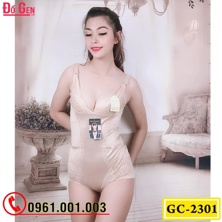 Đồ Lót Gen Định Hình Liền Thân Cao Cấp Thu Nhỏ Eo (Cod: GC-2301)
