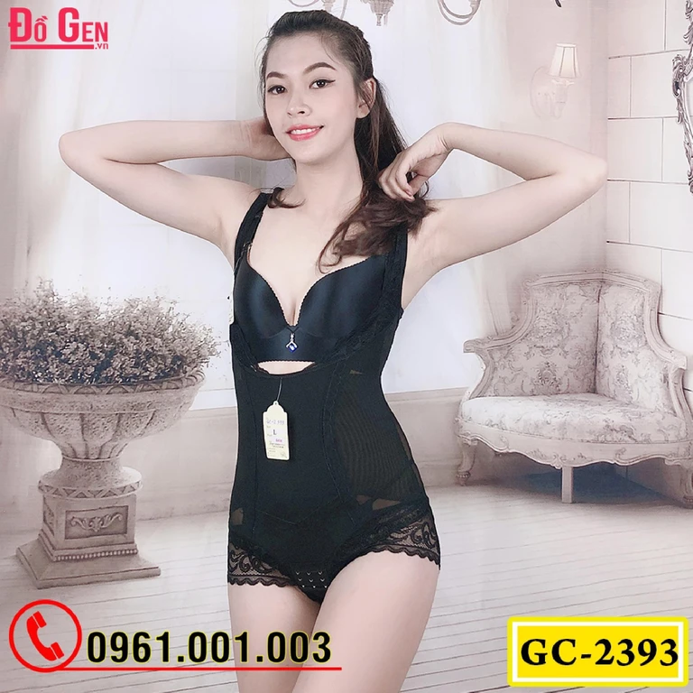 Bộ Đồ Lót Gen Định Hình - Gen Nịt Bụng Thu Gọn Vòng Eo (Cod: GC-2393)