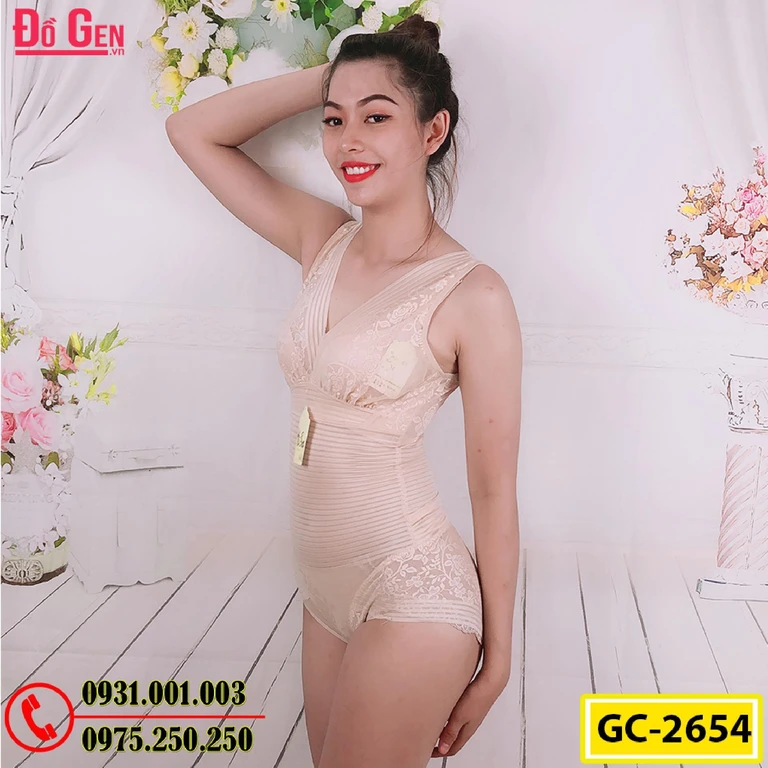 Bộ Đồ Lót Gen Định Hình - Gen Nịt Bụng Thu Gọn Vòng Eo (Cod: GC-2654)
