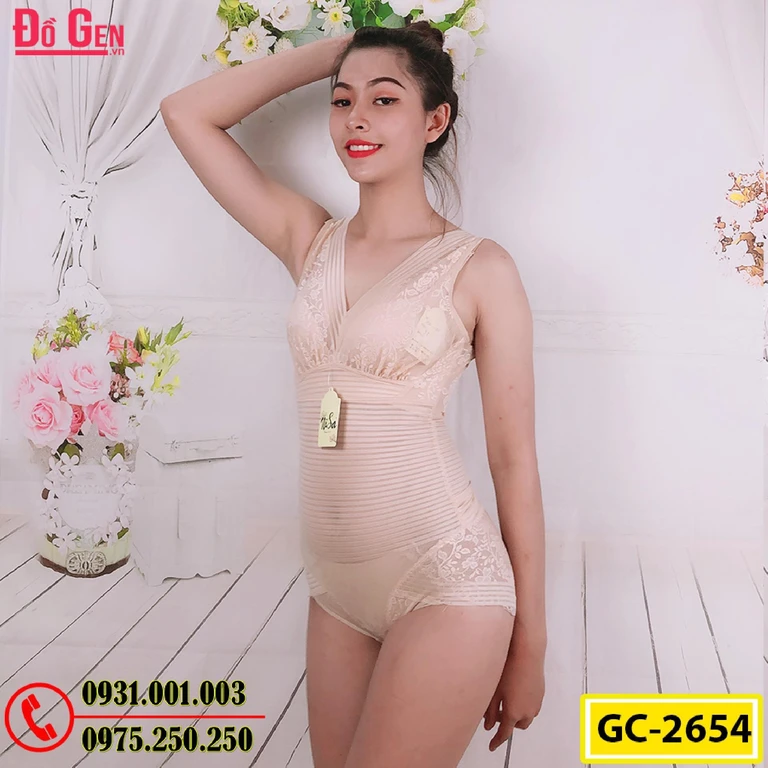 Bộ Đồ Lót Gen Định Hình - Gen Nịt Bụng Thu Gọn Vòng Eo (Cod: GC-2654)