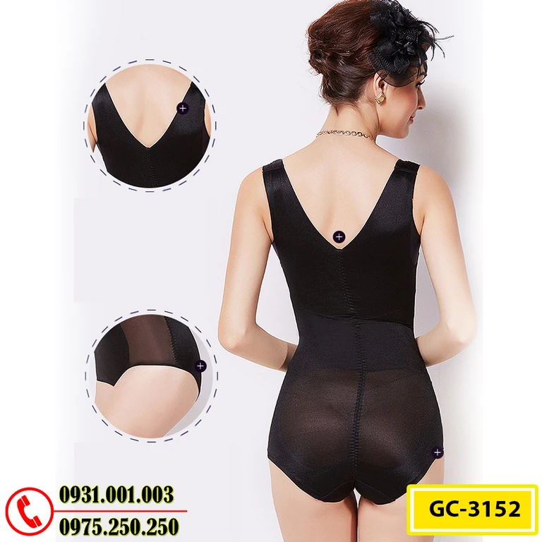 Bộ Đồ Lót Định Hình - Đồ Gen Định Hình Bikini Cao Cấp (Cod: GC-3152)