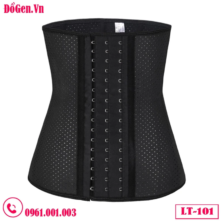 Gen Nịt Bụng Latex Cao Su 25 Xương 30cm - Bí Quyết Vòng Eo Con Kiến