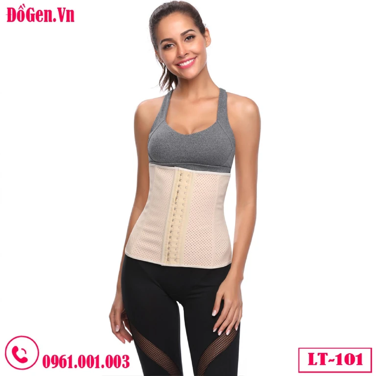 Gen Nịt Bụng Latex Cao Su 25 Xương 30cm - Định Hình Vóc Dáng Hoàn Hảo