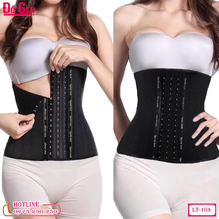 Gen Nịt Bụng Cao Su Latex Định Hình Thon Gọn Eo LT-104