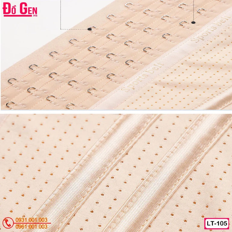 Gen Nịt Bụng Latex Định Hình Khung Xương Loại 13 Xương
