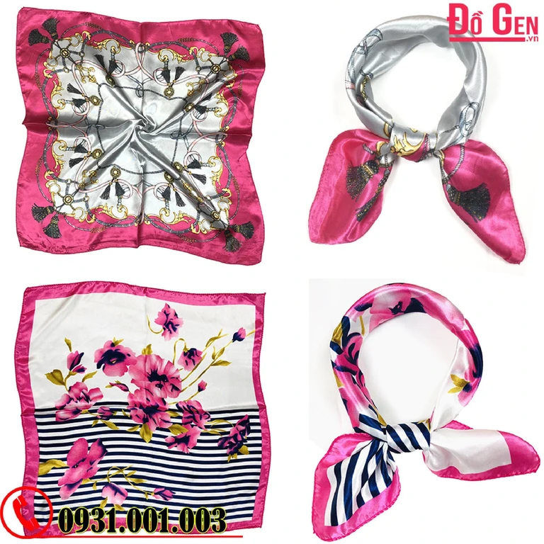 Khăn Turban Phụ Kiện - Băng Đô Vải Cài Tóc - Khăn Choàng Cổ (Nhiều Mẫu - Nhiều Màu)