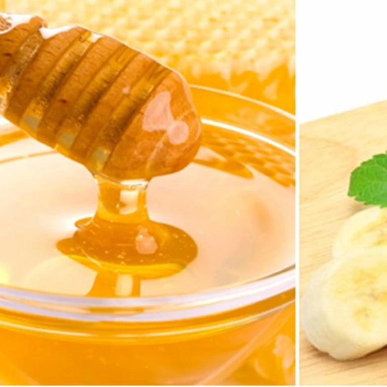 mặt nạ chuối và mật ong