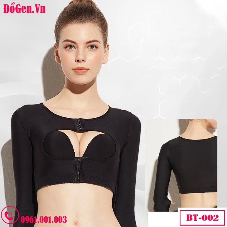 Áo Gen Định Hình Nịt Bắp Tay Lưng Nách Sau Hút Mỡ Thẩm Mỹ