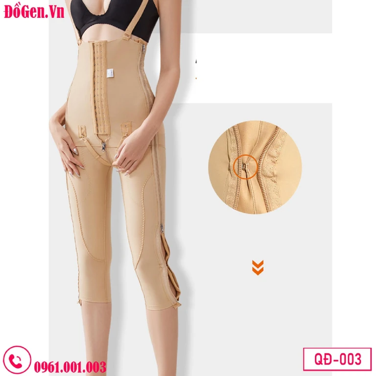 Quần Gen Định Hình Nịt Bụng Và Đùi Thu Nhỏ Eo Sau Hút Mỡ