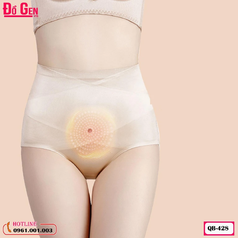 Quần Gen Nịt Bụng Dưới Chống Cuộn Cao Cấp QG-428