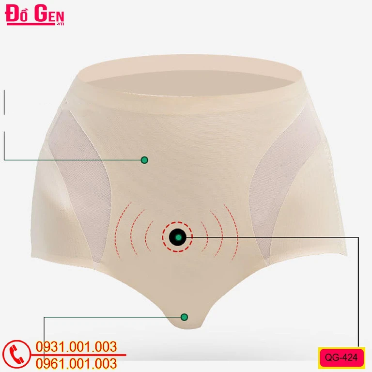 Quần Gen Hỗ Trợ Mỡ Bụng Dưới Cho Phụ Nữ Sau Sinh Màu Da (COD: QG-424)