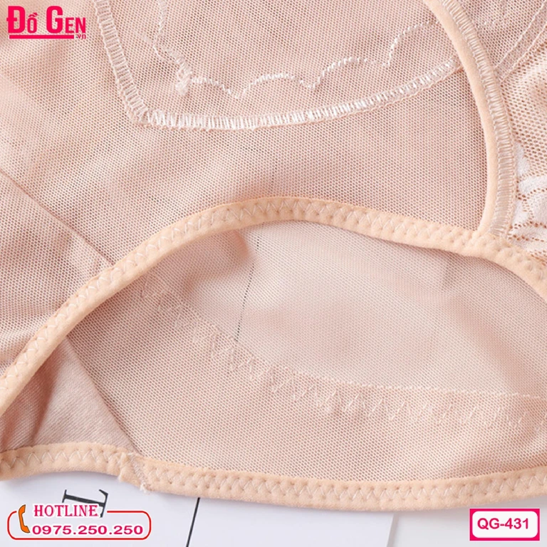 Quần Gen Nịt Bụng Dưới Cao Cấp Dạng Gài Cao Cấp QG-431