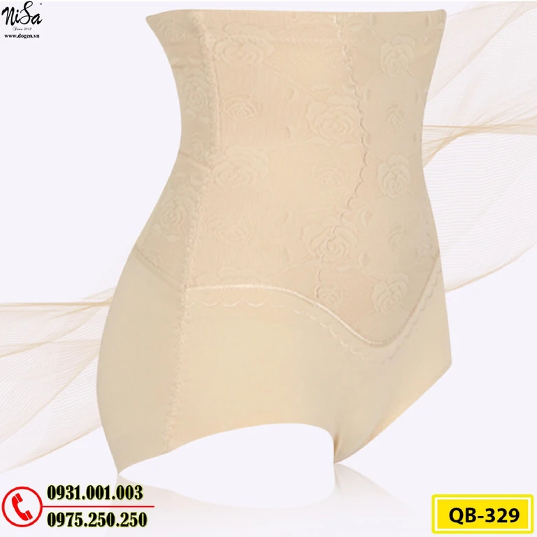 Quần Lót Gen Bụng Định Hình Chống Cuộn Thu Gọn Vòng Eo (Cod: QB-329)
