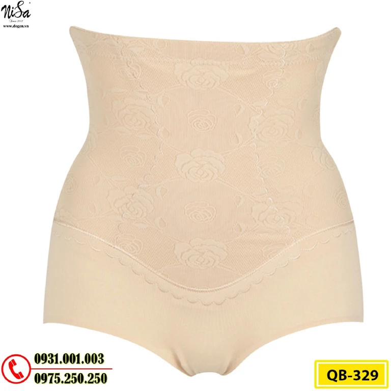 Quần Lót Gen Bụng Định Hình Chống Cuộn Thu Gọn Vòng Eo (Cod: QB-329)