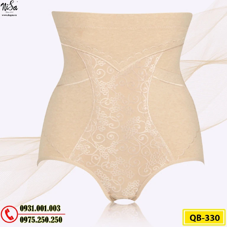 Quần Lót Gen Định Hình Cao Cấp Chống Cuộn Thu Gọn Vòng Eo (Cod: QB-330)