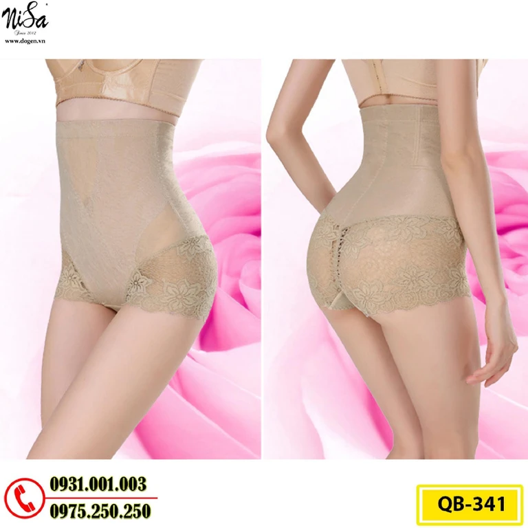 Quần Lót Định Hình - Quần Gen Định Hình Thu Gọn Vòng Eo (Cod: QB-341)