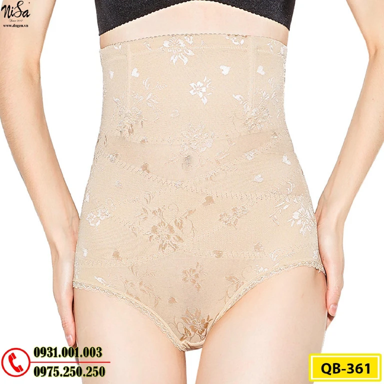 Quần Lót Gen Định Hình Chống Cuộn Cao Cấp Hỗ Trợ Thon Eo (Cod: QB-361)