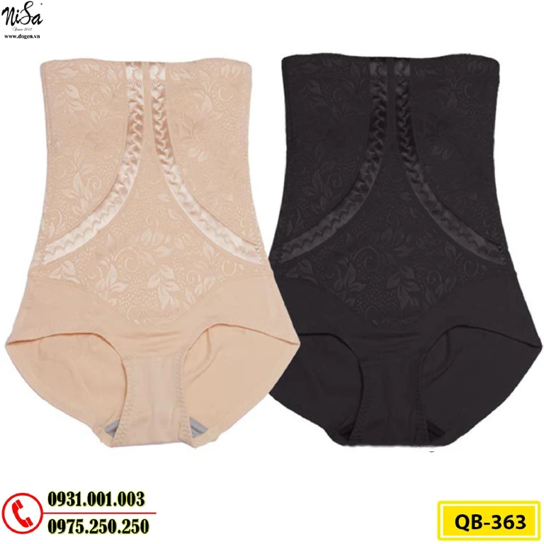 Quần Lót Gen Định Hình Chống Cuộn Hỗ Trợ Giảm Cân (Cod: QB-363)