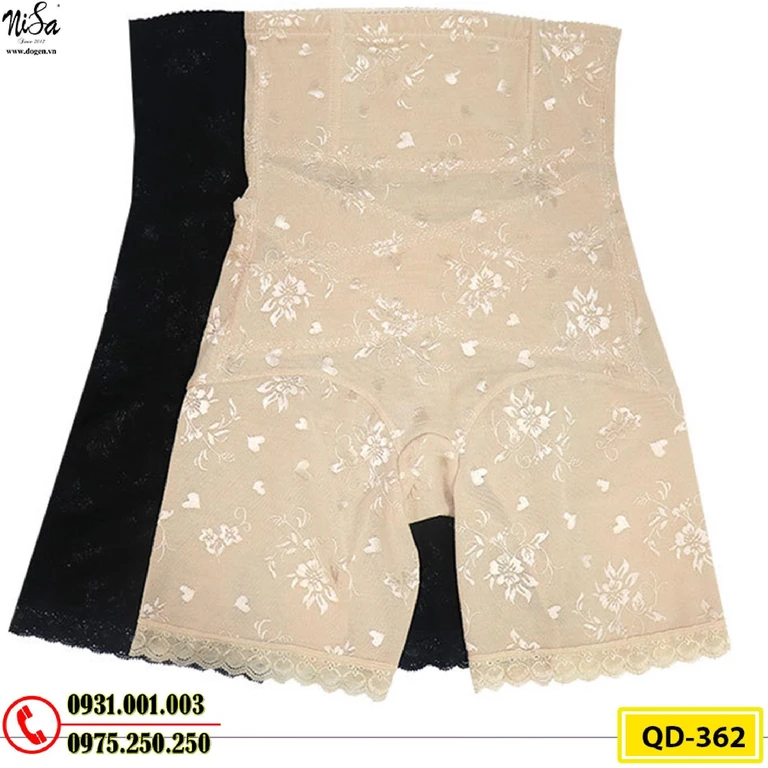 Quần Lót Gen Bụng Định Hình Chống Cuộn Thu Gọn Vòng Eo (Cod: QD-362)