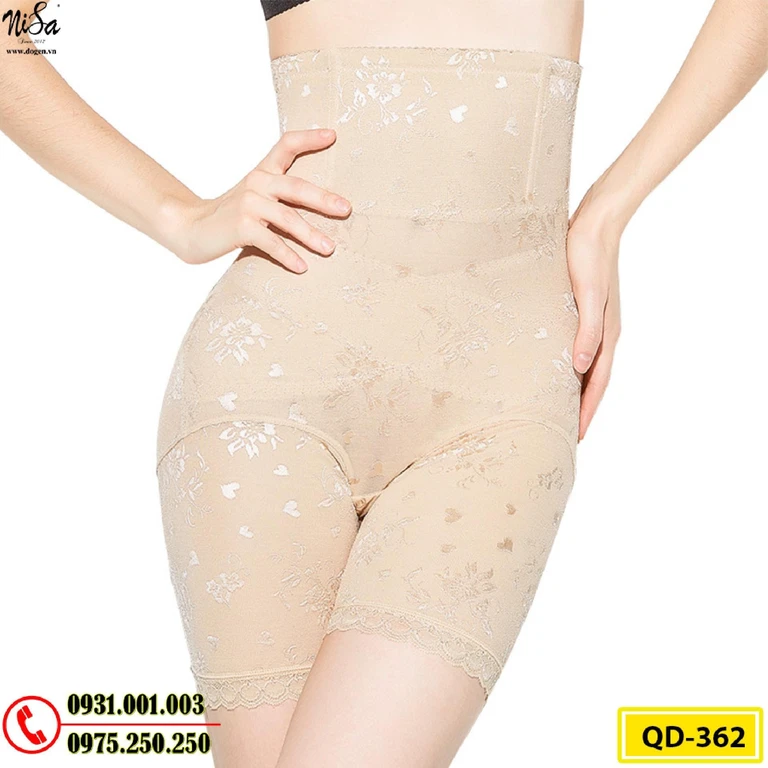 Quần Lót Gen Bụng Định Hình Chống Cuộn Thu Gọn Vòng Eo (Cod: QD-362)