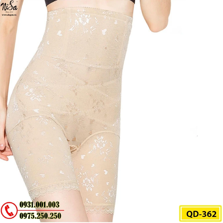 Quần Lót Gen Bụng Định Hình Chống Cuộn Thu Gọn Vòng Eo (Cod: QD-362)