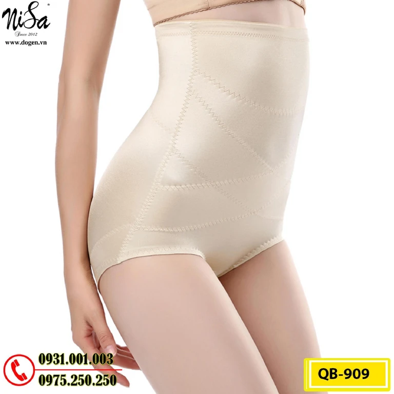 Quần Lót Gen Định Hình Vòng Eo Thon Gọn (Cod: QB-909)