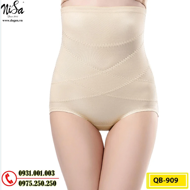 Quần Lót Gen Định Hình Vòng Eo Thon Gọn (Cod: QB-909)