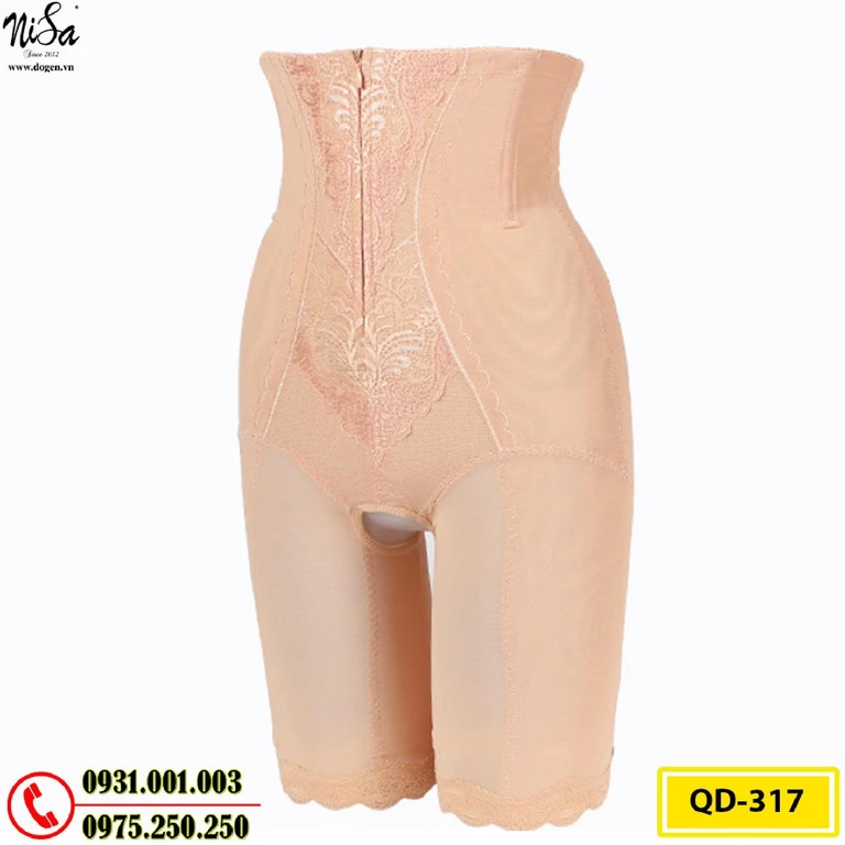 Quần Lót Gen Bụng Định Hình Chống Cuộn Giảm Kích Thước Vòng Eo (Cod: QD-317)