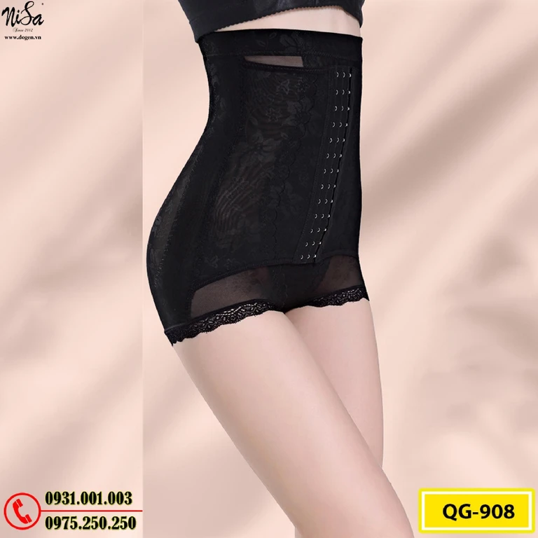 Quần Lót Gen Định Hình Vòng Eo Thon Gọn (Cod: QG-908)