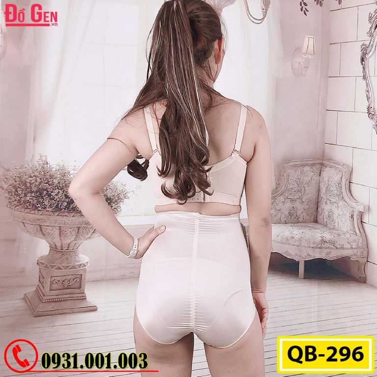 Quần Lót Gen Định Hình - Gen Nịt Bụng Nâng Mông Thu Nhỏ Eo (Cod: QB-296)