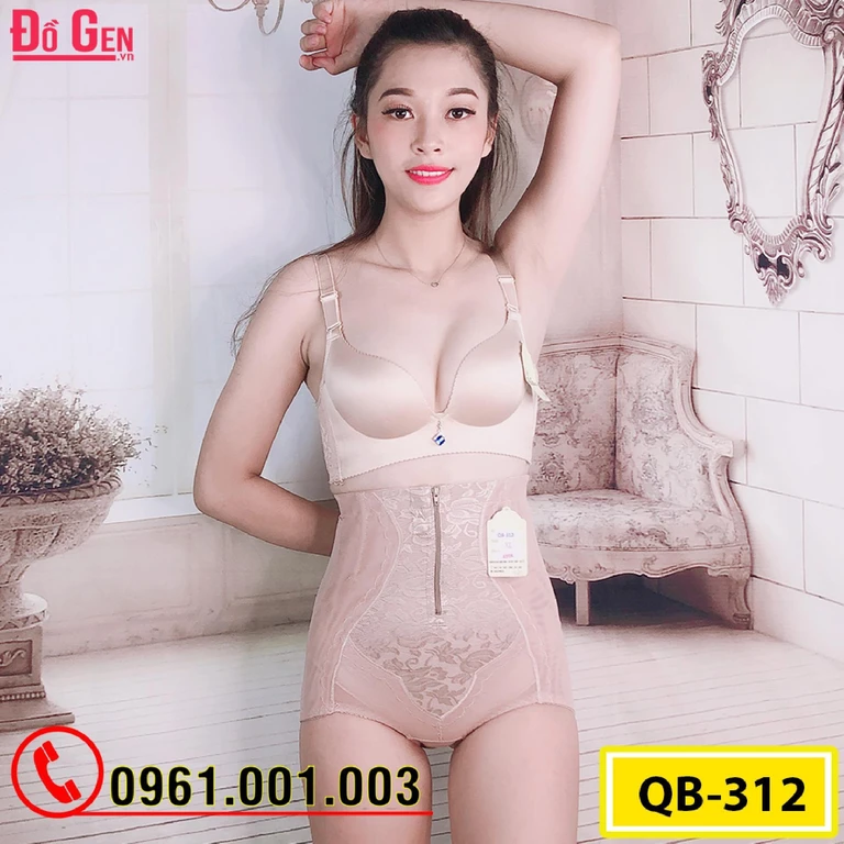 Quần Gen Định Hình - Gen Nịt Bụng Dưới Nâng Mông Thu Nhỏ Eo (Cod: QB-312)