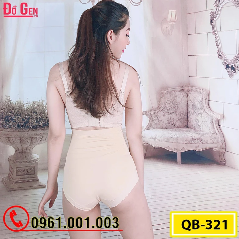 Quần Lót Gen Định Hình - Gen Nịt Bụng Dành Cho Phụ Nữ Sau Sinh (Cod: QB-321)