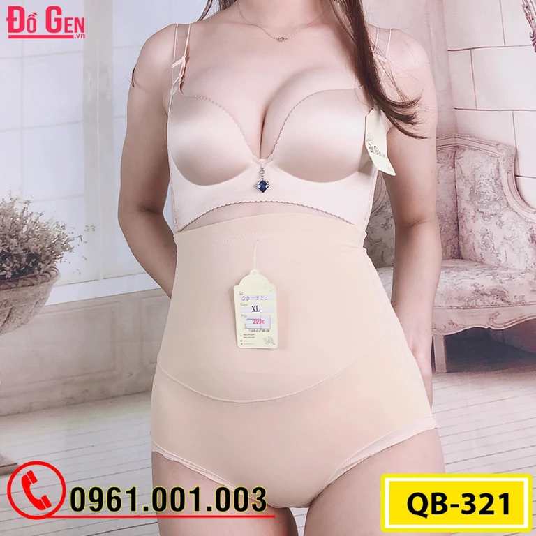 Quần Lót Gen Định Hình - Gen Nịt Bụng Dành Cho Phụ Nữ Sau Sinh (Cod: QB-321)
