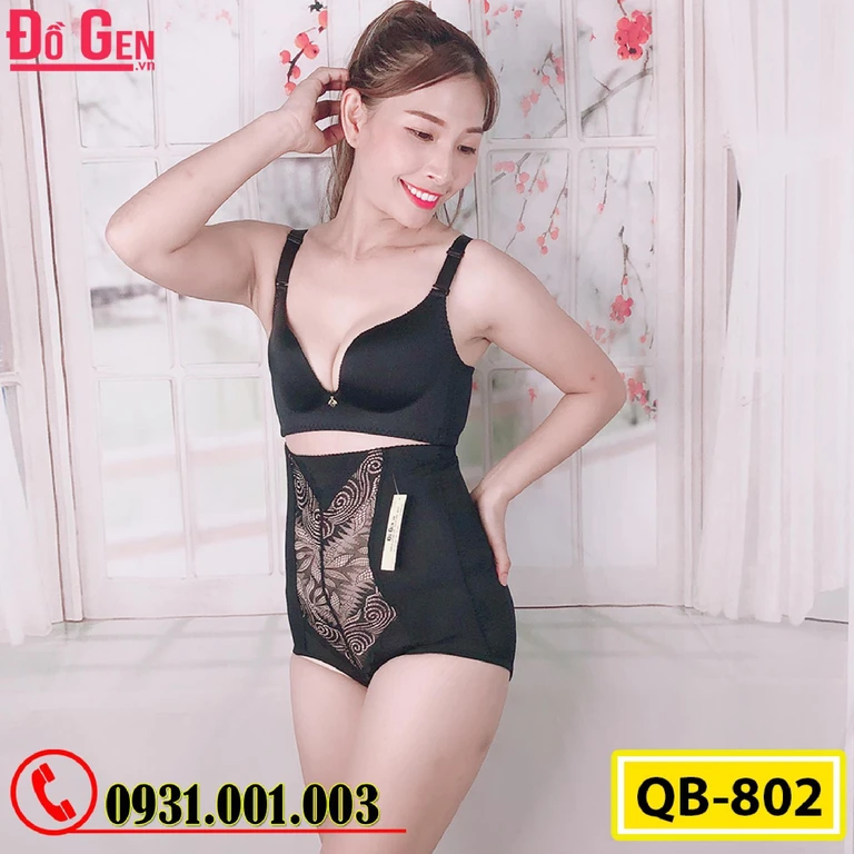 Quần Lót Gen Bụng Định Hình Chống Cuộn Nhỏ Eo Thon Bụng (Cod: QB-802)