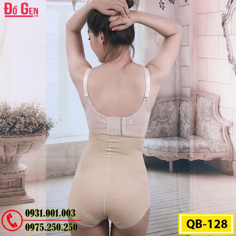 Quần Lót Gen Định Hình - Gen Nịt Bụng Nâng Mông Thu Nhỏ Eo (Cod: QB-128)
