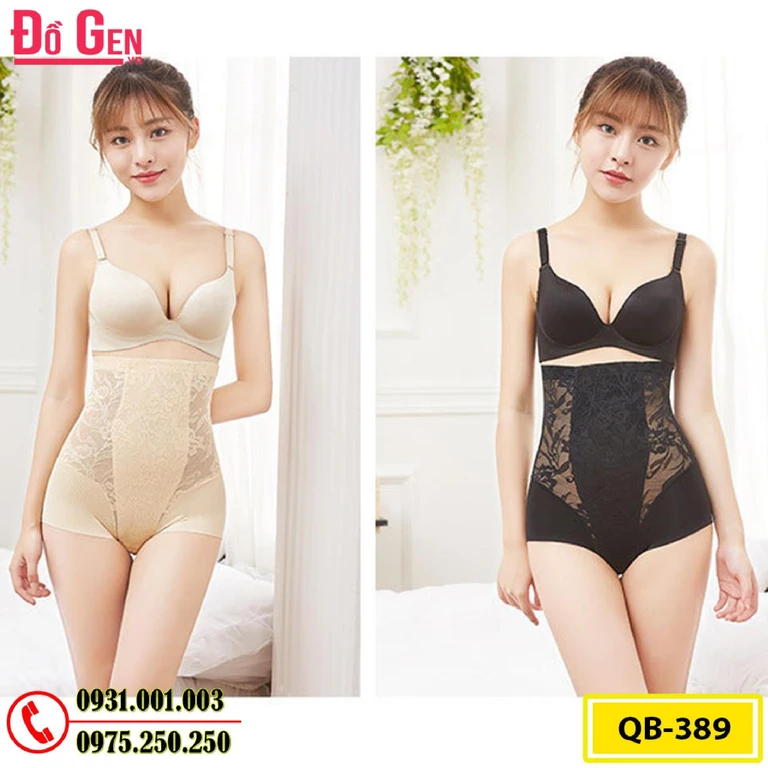 Quần Gen Lót Định Hình Chống Cuộn Cao Cấp Hỗ Trợ Giảm Cân (Cod: QB-389)