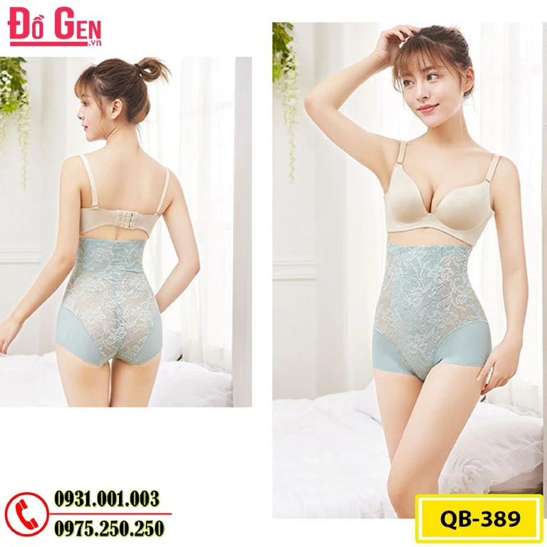 Quần Gen Lót Định Hình Chống Cuộn Cao Cấp Hỗ Trợ Giảm Cân (Cod: QB-389)