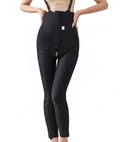 Quần Gen Nịt Bụng Đùi Sau Hút Mỡ QĐ-001 | Nén Mạnh - Giảm Sưng